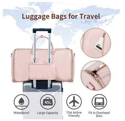 EN STOCK - Sac de Voyage PRESTIGE ROSE